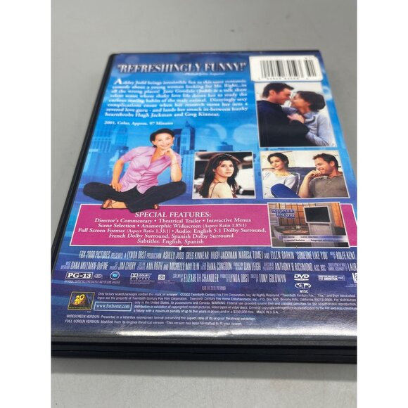 Someone Like You DVD 2002 Twentieth Century Fox PG-13 97 mins Ashley Judd READ - Picture 2 of 3